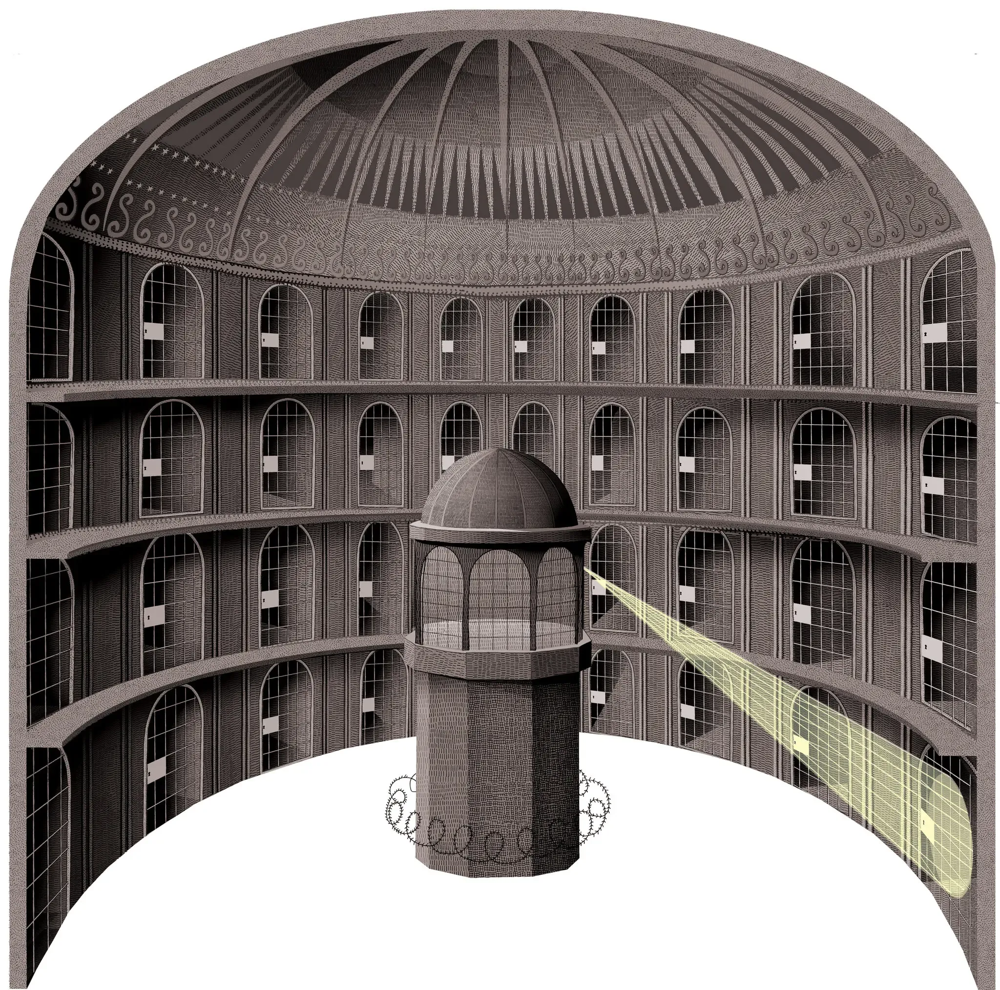 Panoptic prison